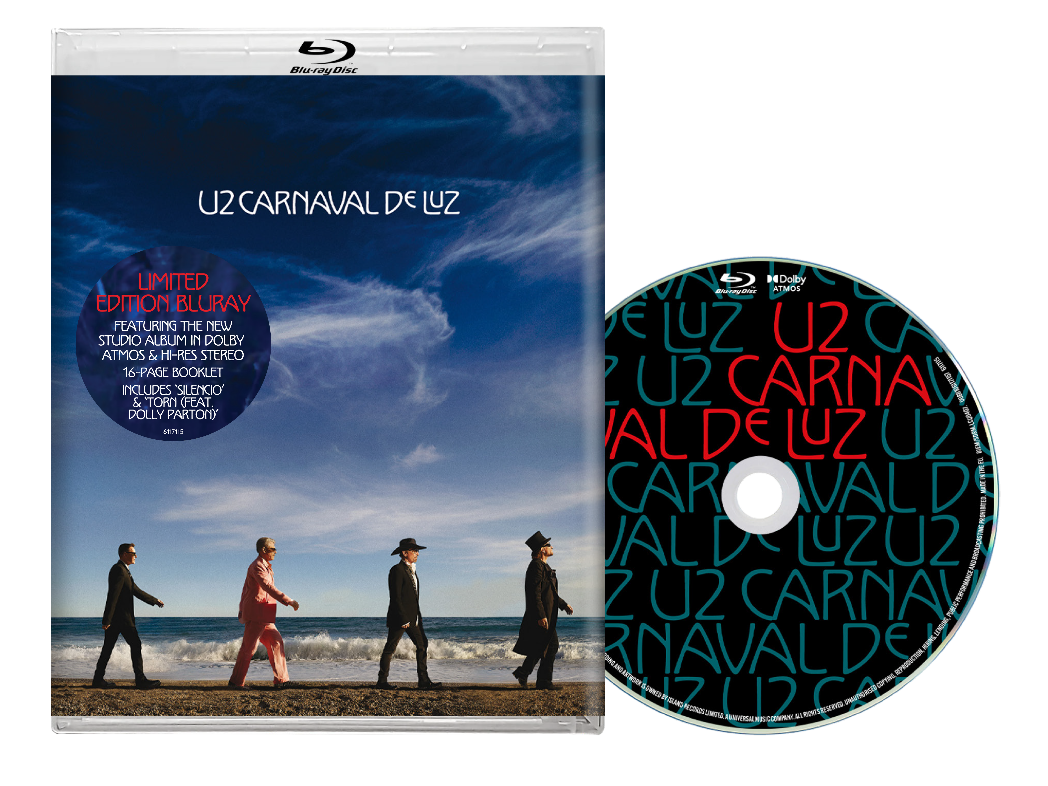 Carnaval De Luz Limited Edition Blu-ray - U2 – U2.com