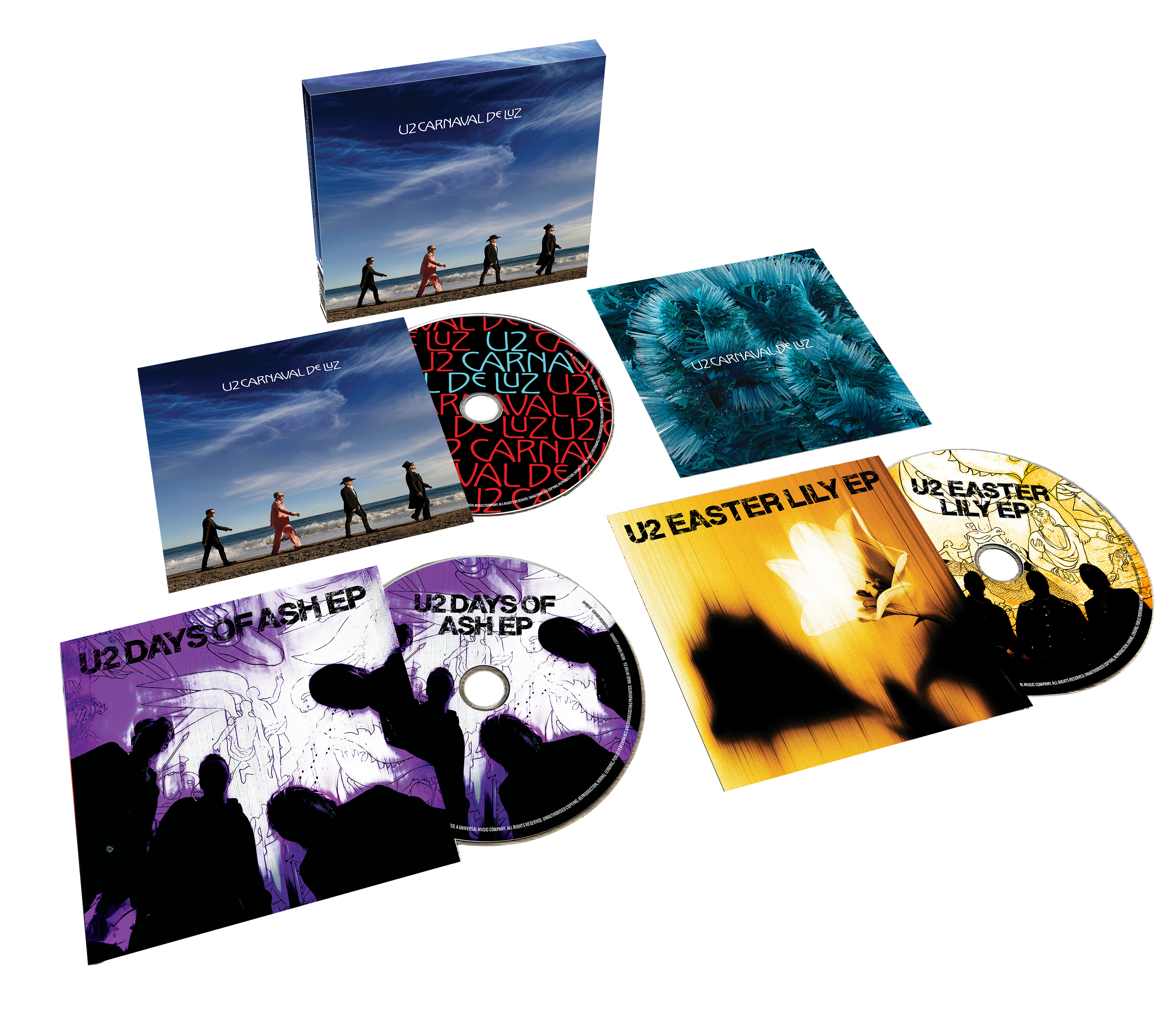 Carnaval De Luz Limited Edition Deluxe CD Boxset - U2 – U2.com