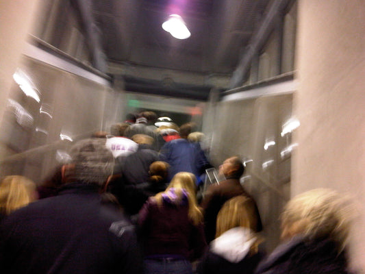 ’Speeding on the Subway...’