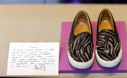 ’I Wore these Shoes...’
