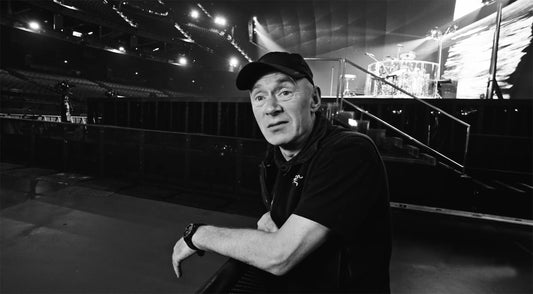 ’In front of the stage...’