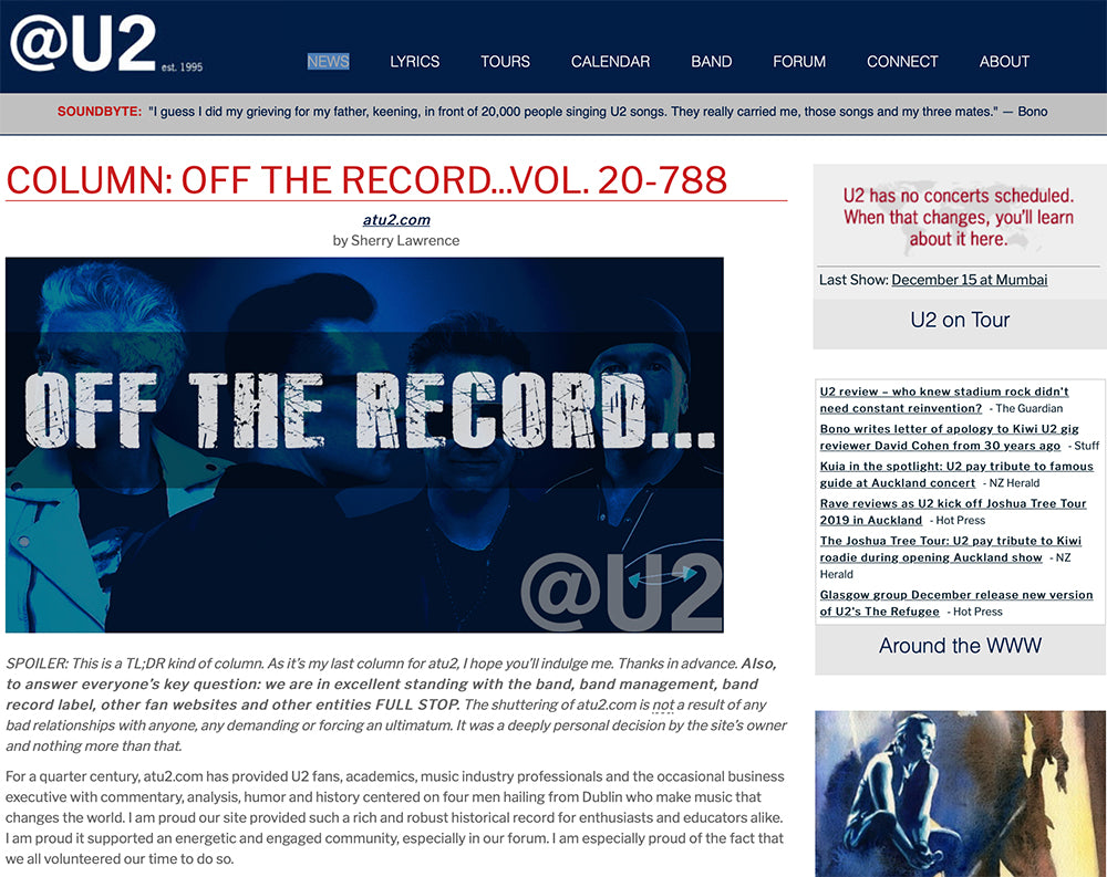 Thanks @U2