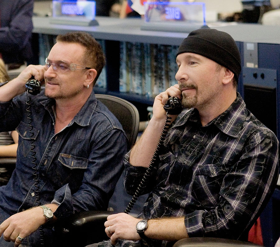 Bono and Edge:Space Talk