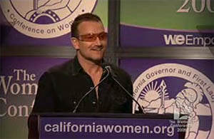 Bono and 14,000 Women