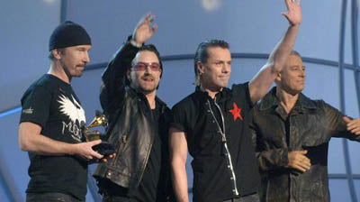 ’A big big night for our band.’