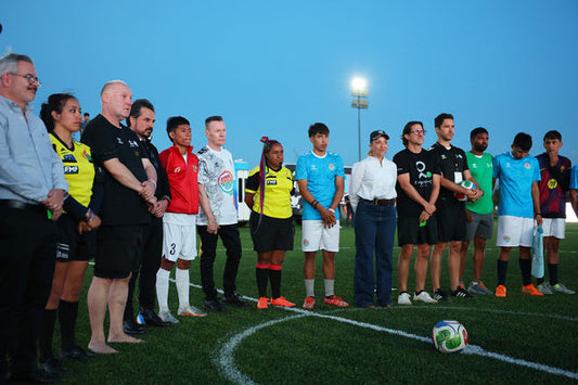 U2 at the Street Child World Cup final in Mexico City