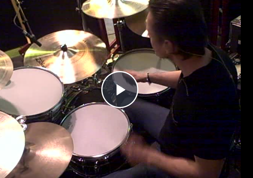 On The Drums Larry Mullen Jnr