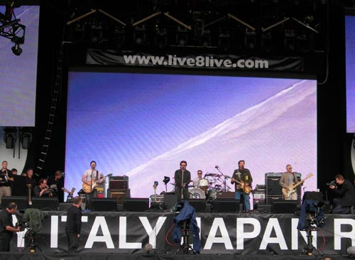 U2 Set For ’Live 8’ in London