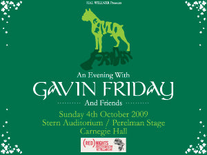 (RED) Night with Gavin Friday and Friends