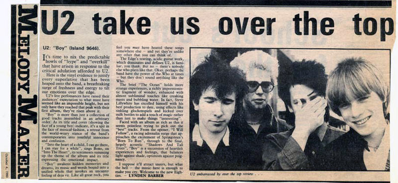 Melody Maker - 4 October 80