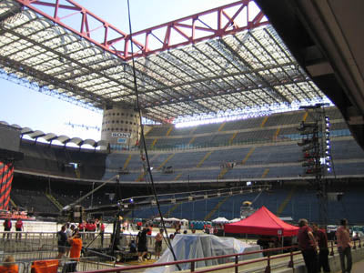 Two Nights of Filming in Milan