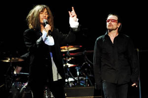 With Patti in New York City