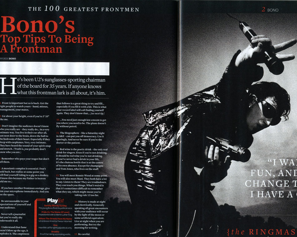 ’How To Be A Frontman’