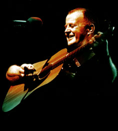 Edge presented a special award to Christy Moore