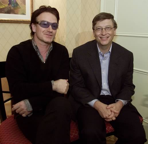 Philanthropists Politicians Pop Stars