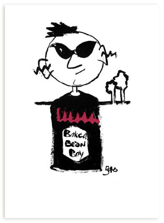 Baked Bean Boy Print