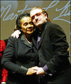 Bono honours the legacy of Martin Luther King