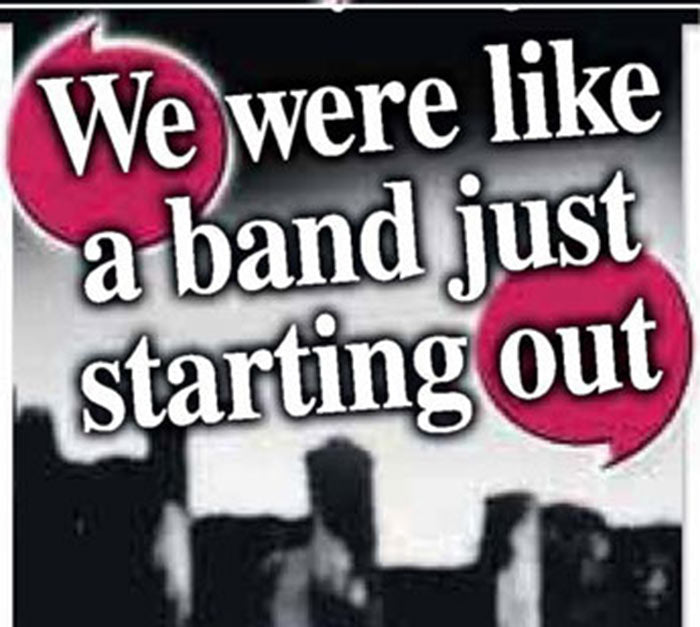 We were like a band just starting out.. The Unforgettable Fire re release..