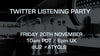 Tune In To Twitter on Friday