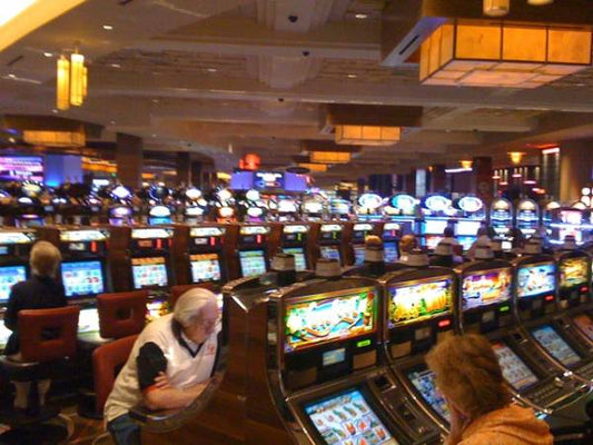 ’Acres of Slot Machines...’