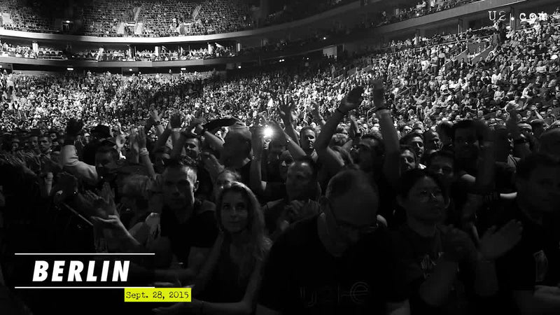 Walk to stage - Berlin - 28th September 15
