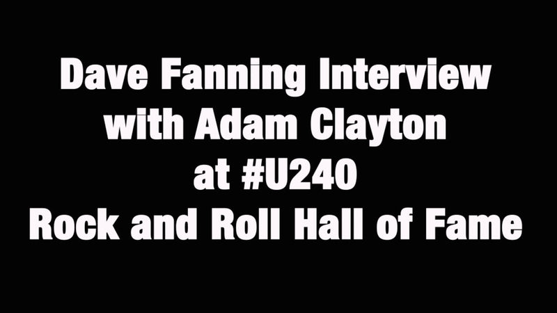 Dave Fanning Interviews Adam