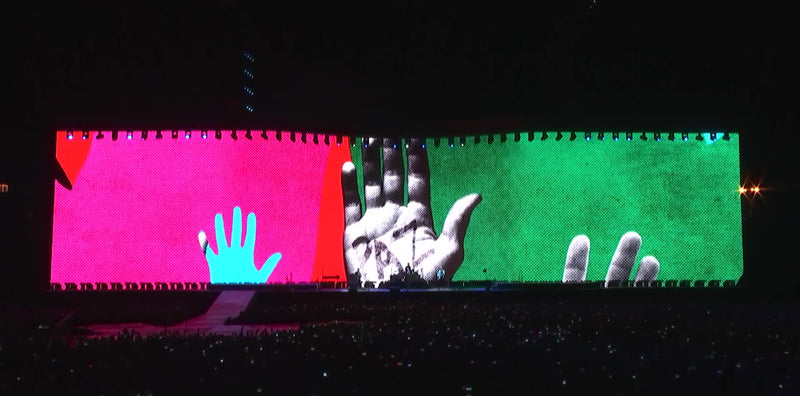 One closes first show in Bogota