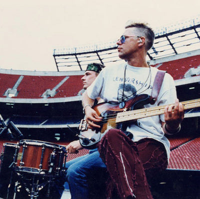 Adam and Larry at soundcheck