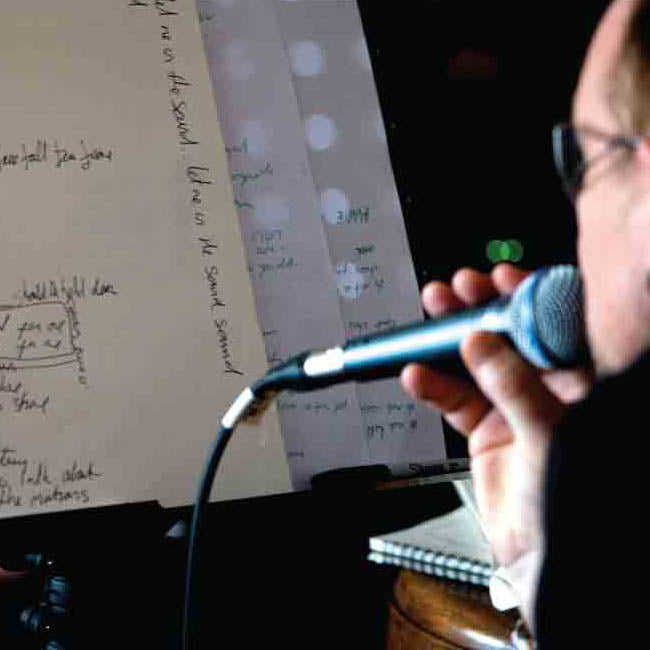 Working on new lyrics