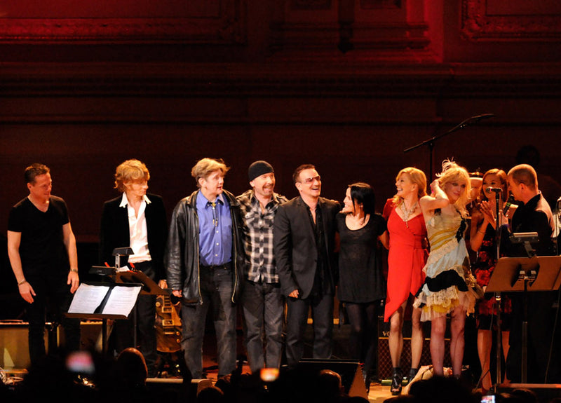 U2, Courtney Love, Shane McGowen, Scarlett Johansson, Lady Gaga
