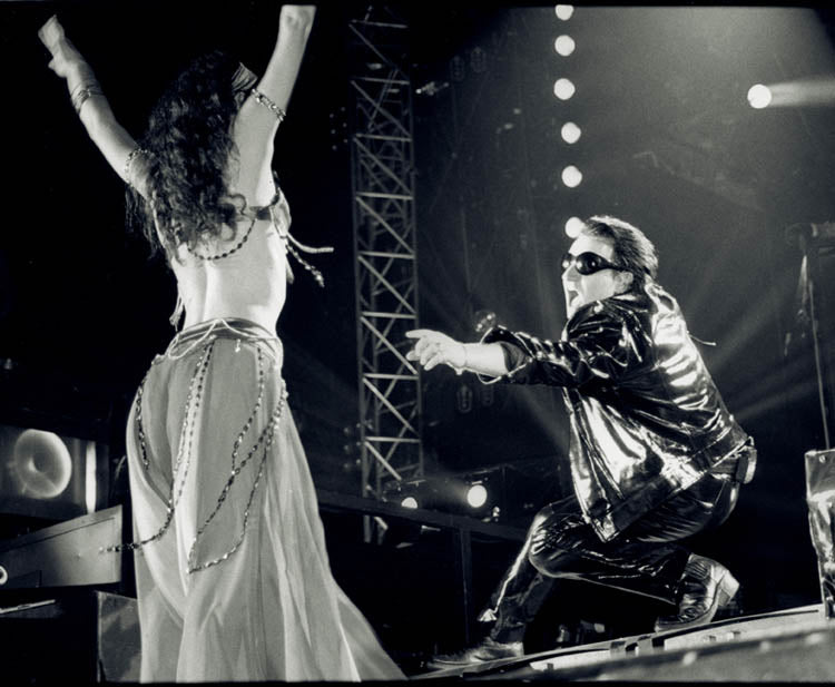 Bono and Belly Dancer