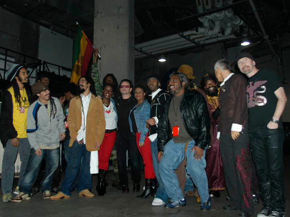 Damien Marley and U2