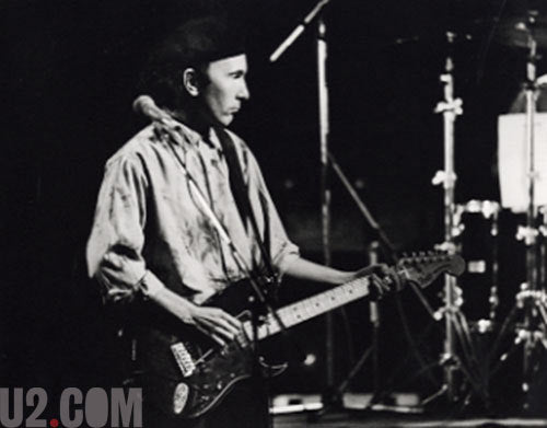 The Edge on TV Gaga, RTE - 1986