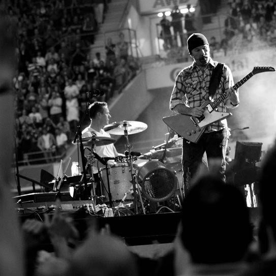 U2360° 2010 - Hannover - The Edge and Larry