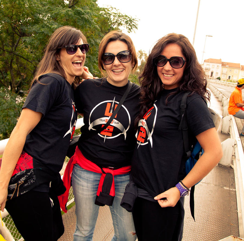 Outside the venue
