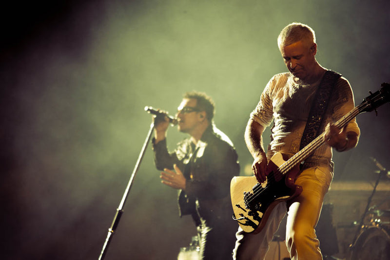Bono and Adam in Melbourne