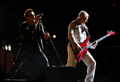 Bono and Adam in Denver