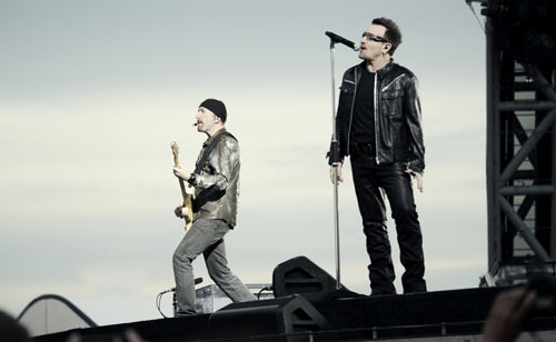 Bono and Edge in Winnipeg