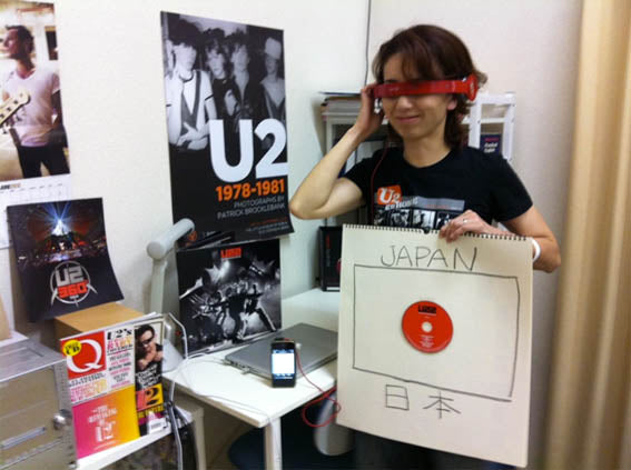 U22 Arrives in Japan