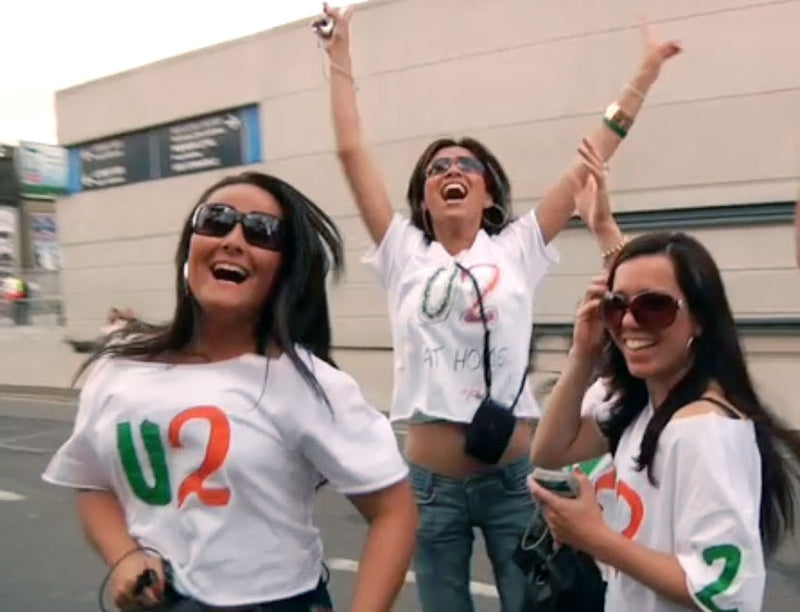 Brazilian Fans in Dublin