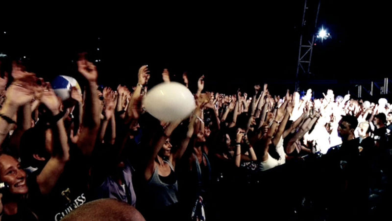 Crowd in Zagreb