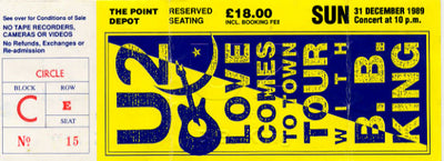 U2 Lovetown Ticket