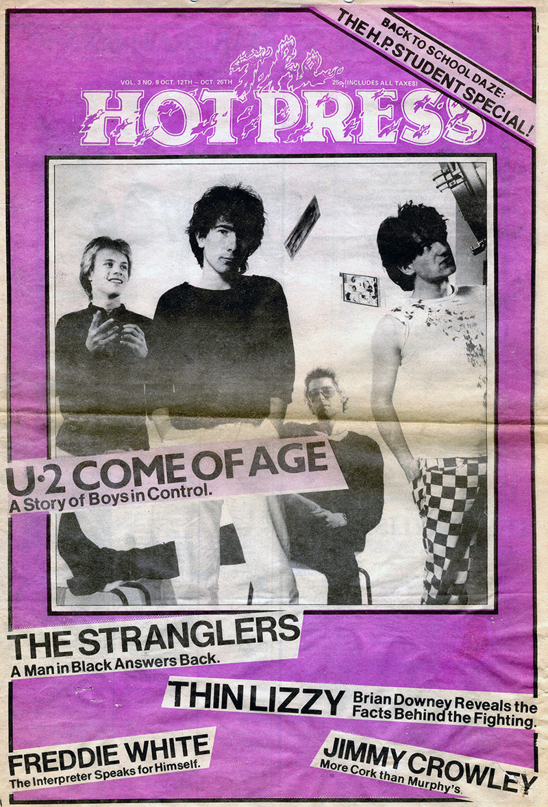 Hot Press Magazine Cover - 1979