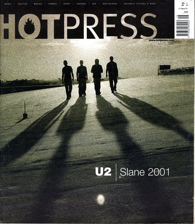 Hot Press Magazine Cover - 2001