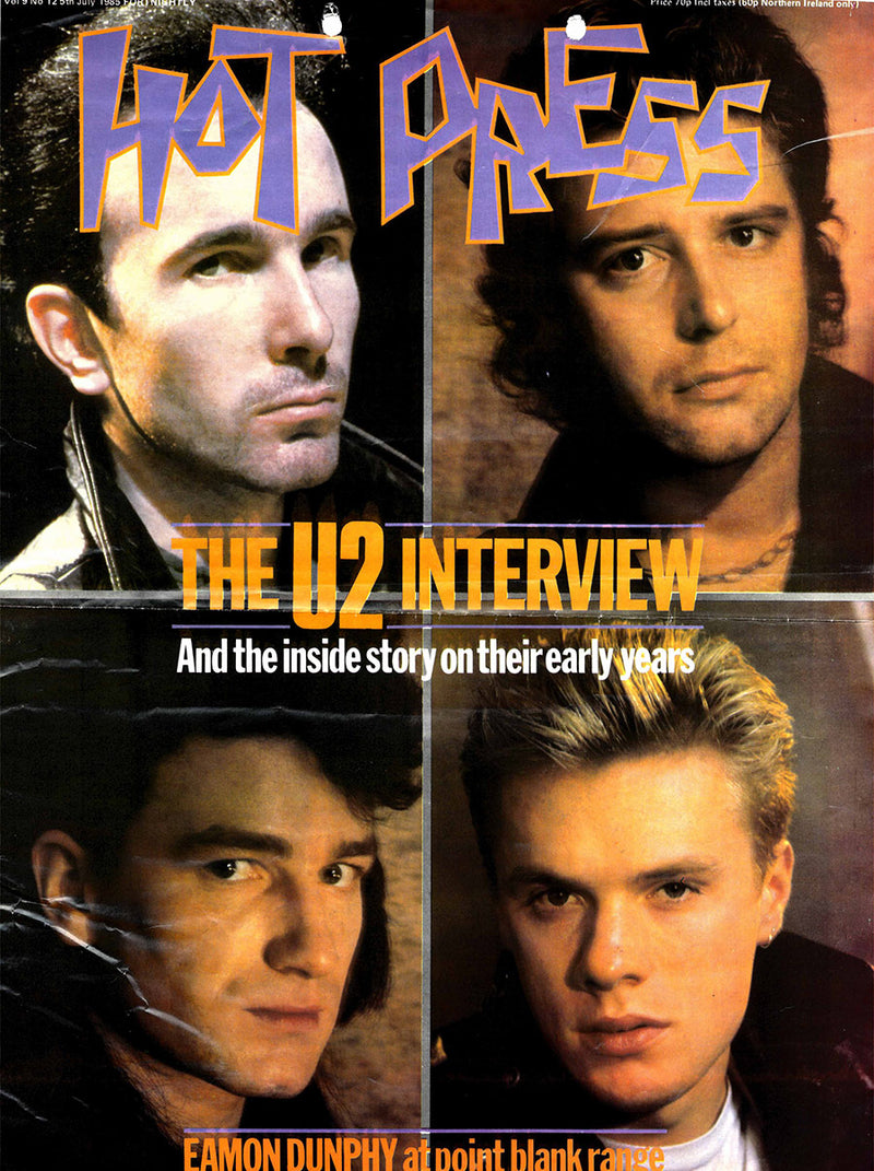 Hot Press Magazine Cover - 1987