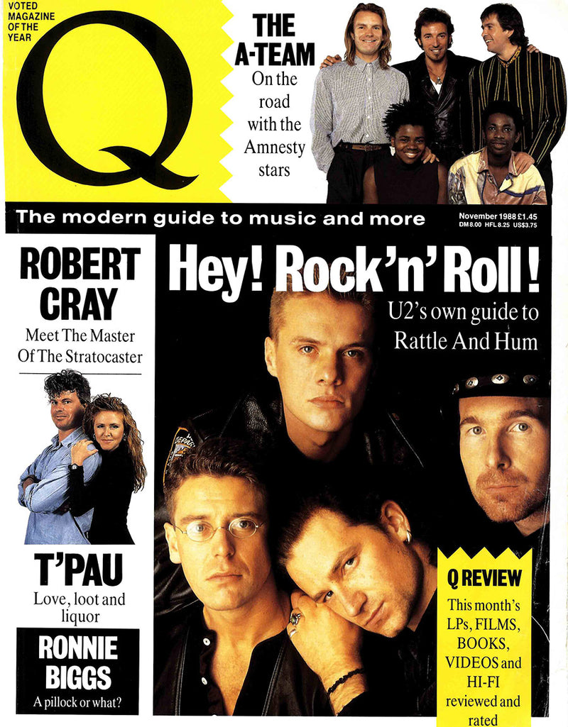 Q Magazine Cover - 1988