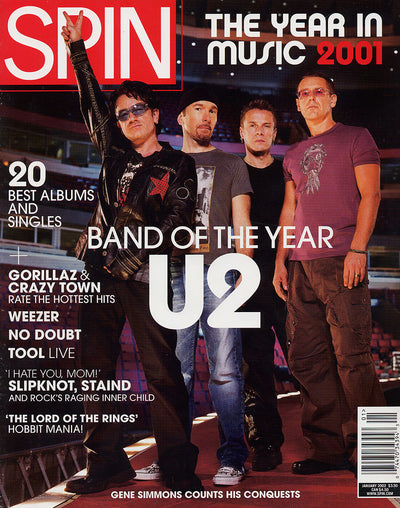 Spin Magazine Cover - 2002