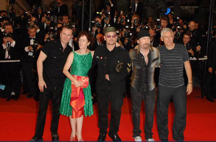 On the Red Carpet at Cannes, with U23D Director Catherine Owens