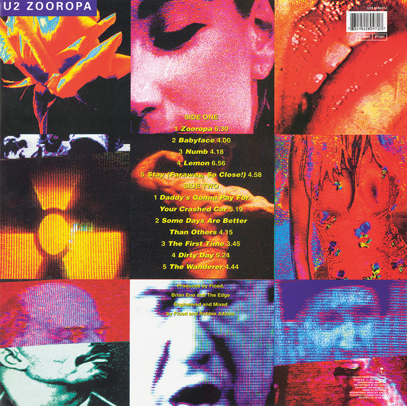Zooropa Album Cover - Artwork