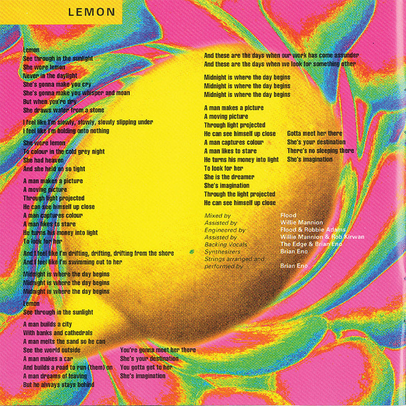 Artwork - Lemon Lyrics